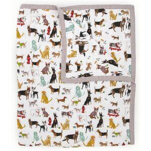 Little Unicorn Cotton Muslin Quilt X-Large Blanket | 100% Cotton